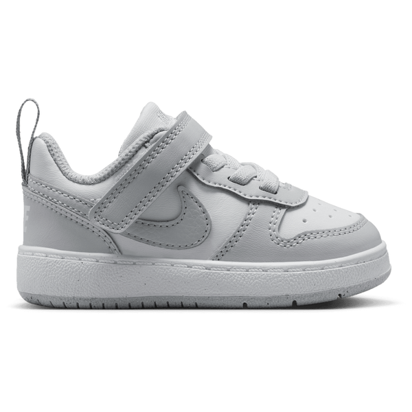 Nike Court Borough Low 2 - Boys' Toddler - Gray/White