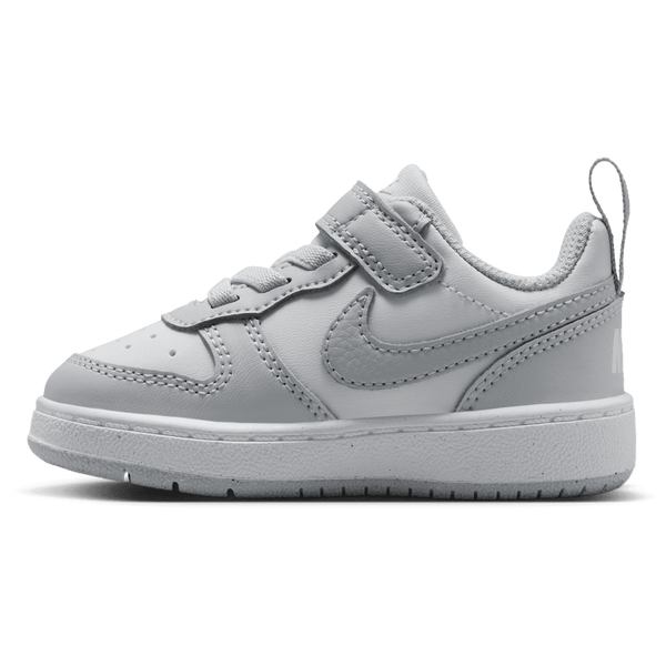 Nike Court Borough Low 2 - Boys' Toddler - Gray/White - Image 2