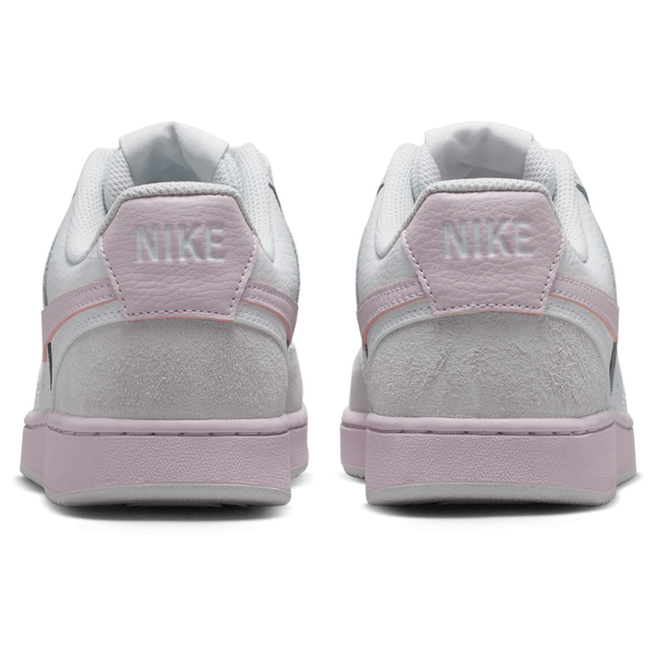 Nike Court Vision Lo Suede - Women's - Off White/Bleached Lilac - Image 3