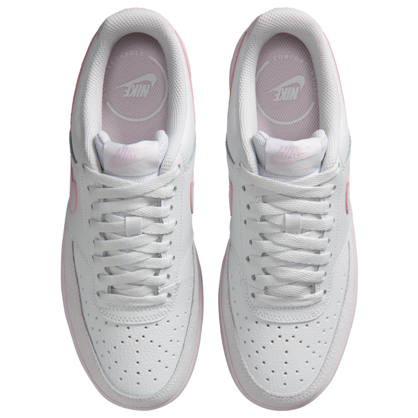 Nike Court Vision Lo Suede - Women's - Off White/Bleached Lilac - Image 4