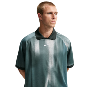 Nike Dri-Fit Jacquard Jersey Top - Men's - Green/Silver