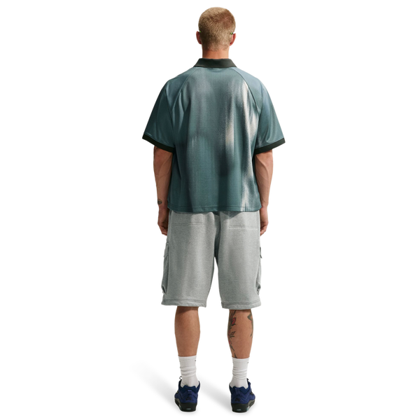 Nike Dri-Fit Jacquard Jersey Top - Men's - Green/Silver - Image 4