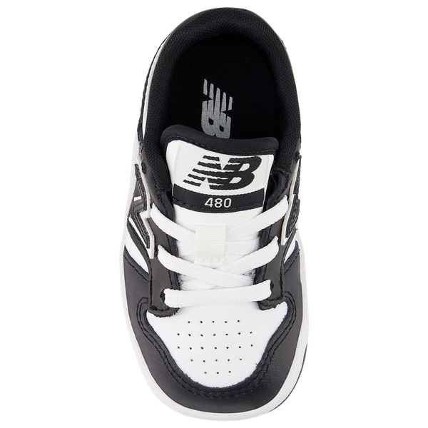 New Balance 480 - Boys' Toddler - Black/White - Image 4