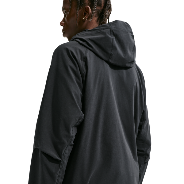 Nike Drifit Tech Woven Windrunner FZ Jacket - Men's - Black/Black/Black - Image 2
