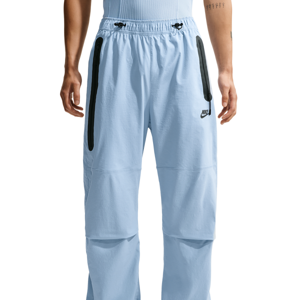 Nike Drifit Tech Woven Pant - Men's - Black/Light Armory Blue/Light Armory Blue