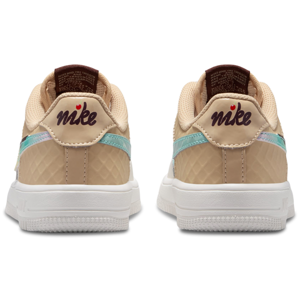 Nike Air Force 1 Low - Girls' Preschool - Multi/White - Image 3