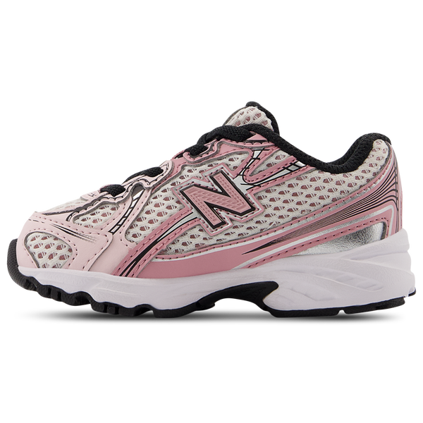 New Balance 740 - Girls' Toddler - Black/Rose Sugar/Pink Taffy - Image 2