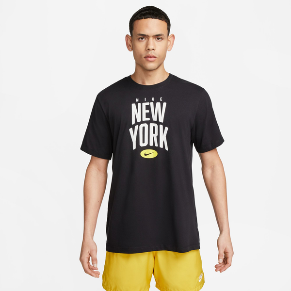 Nike City T-Shirt - Men's - Black/White - Image 2