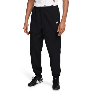 Nike Club Woven Cargo Pants - Men's - Black/White