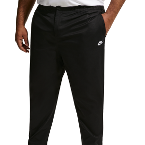 Nike Club Woven Tapered Pants - Men's - Black/White