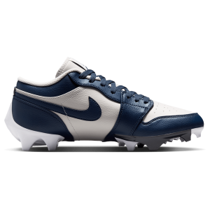 Jordan 1 Low TD - Men's - Wolf Grey/College Navy/White