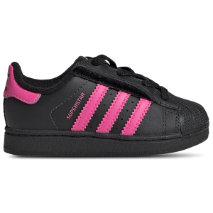 adidas Originals Superstar II - Girls' Toddler - Pink/Black