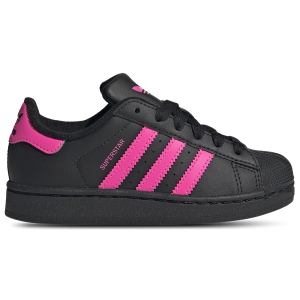 adidas Originals Superstar II - Girls' Preschool - Pink/Black
