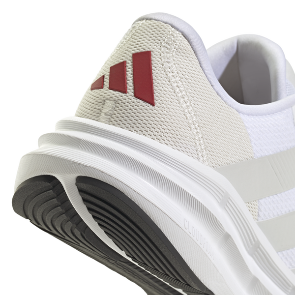 adidas Galaxy 7 - Men's - White/Grey One/Power Red - Image 8
