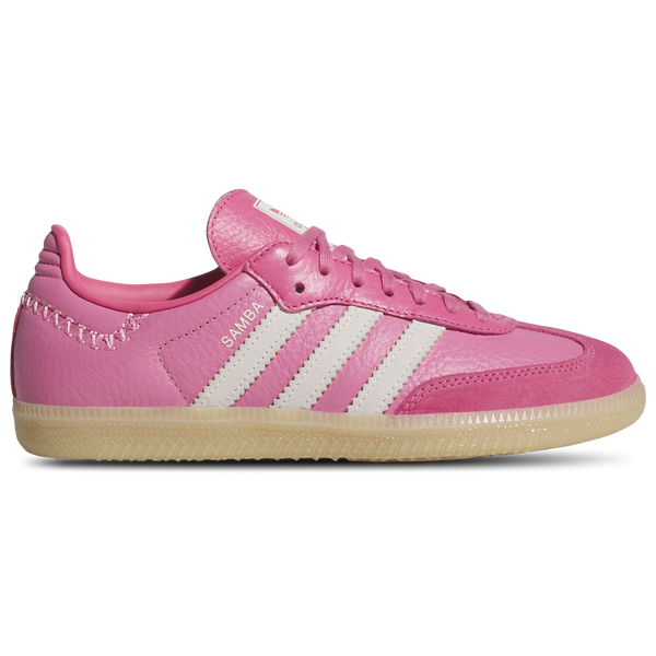 adidas Originals Samba - Girls' Grade School - Off White/Bliss Pink/Bliss Pink