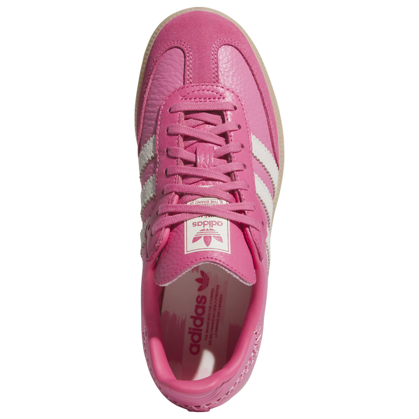 adidas Originals Samba - Girls' Grade School - Off White/Bliss Pink/Bliss Pink - Image 4