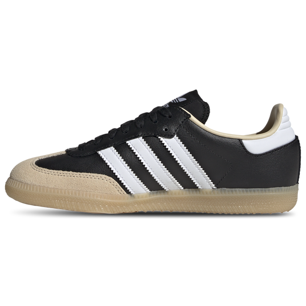 adidas Originals Samba - Boys' Grade School - White/Black/Beige - Image 2