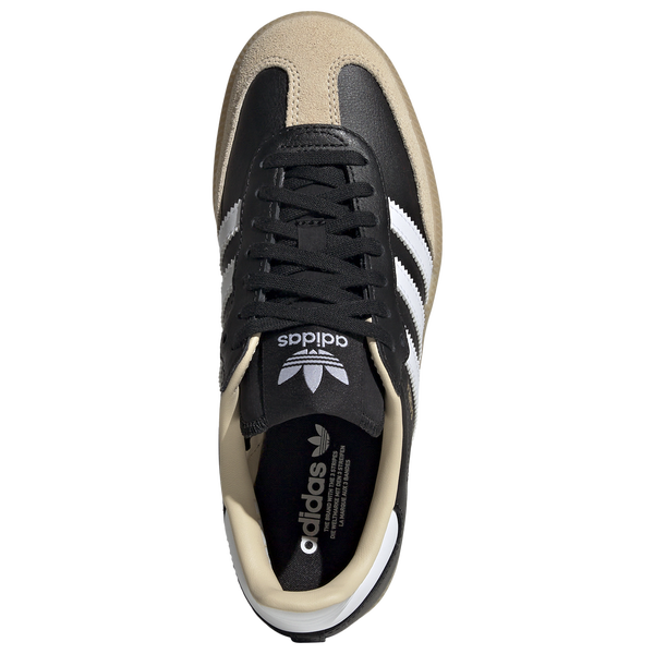 adidas Originals Samba - Boys' Grade School - White/Black/Beige - Image 4