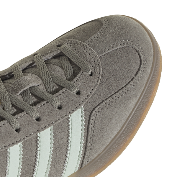 adidas Originals Gazelle Indoor - Women's - Linen Green/Silver Pebble/Gum - Image 7