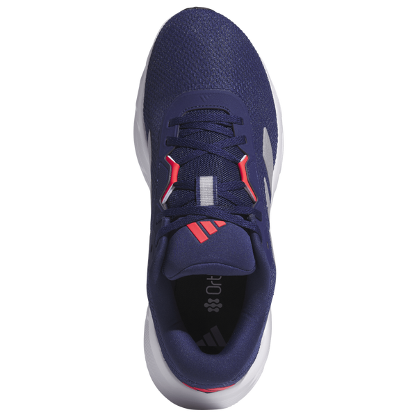 adidas Galaxy 7 - Men's - Dark Blue/Silver Metallic/Lucid Red - Image 4