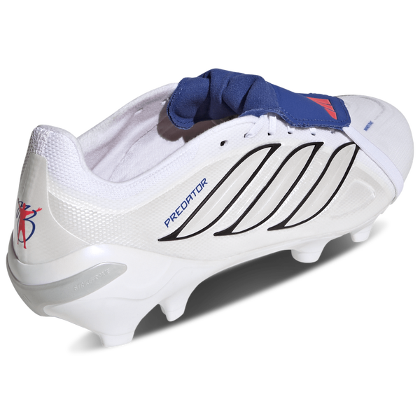 adidas Predator League Folded Tongue FG/MG - Men's - Ftwr White/Zero Met - Image 3