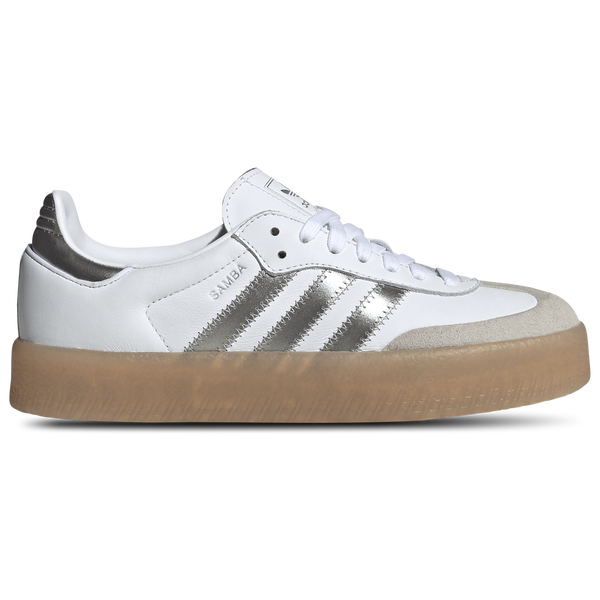 adidas Originals Sambae - Women's - White/Silver Metallic