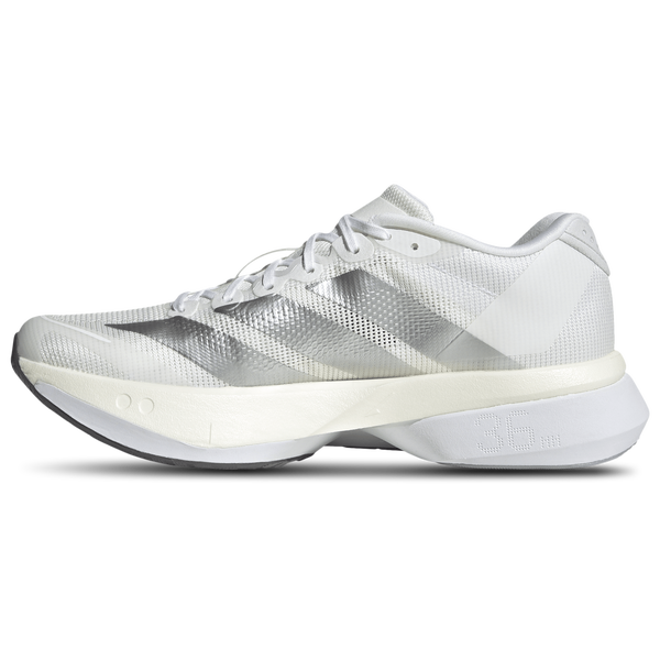 adidas adiZero Boston 13 - Women's - White/Matte Silver - Image 2