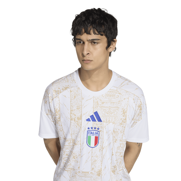 adidas Italy 26 Home Pre Match Jersey - Men's - White - Image 5