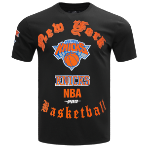 Pro Standard KNICKS OLD ENGLISH SJ TEE - Men's - Black