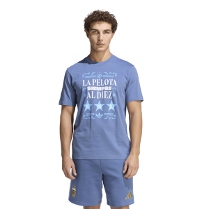 adidas Argentina Amply Tee - Men's - Crew Blue