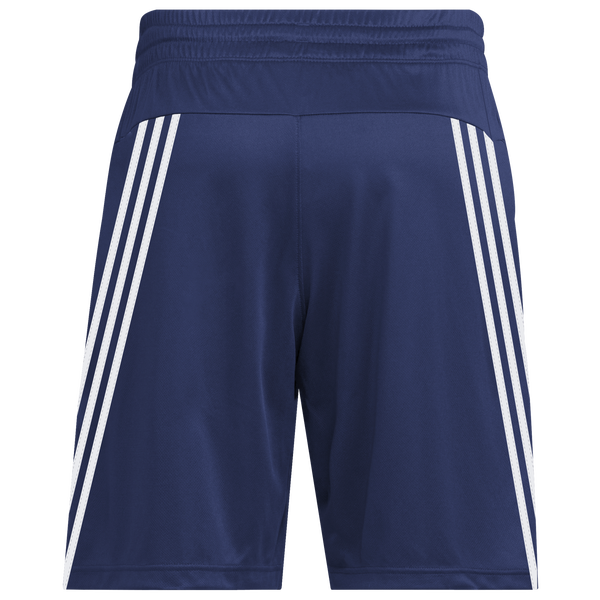 adidas 3 Stripe 7 Inch Shorts - Men's - Navy - Image 2