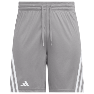 adidas 3 Stripe 7 Inch Shorts - Men's - Gray