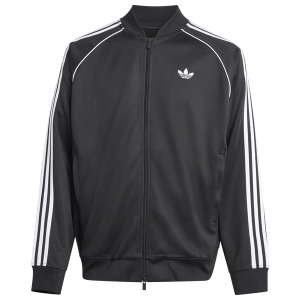 adidas Super Star Loose Track Top - Men's - Black/White