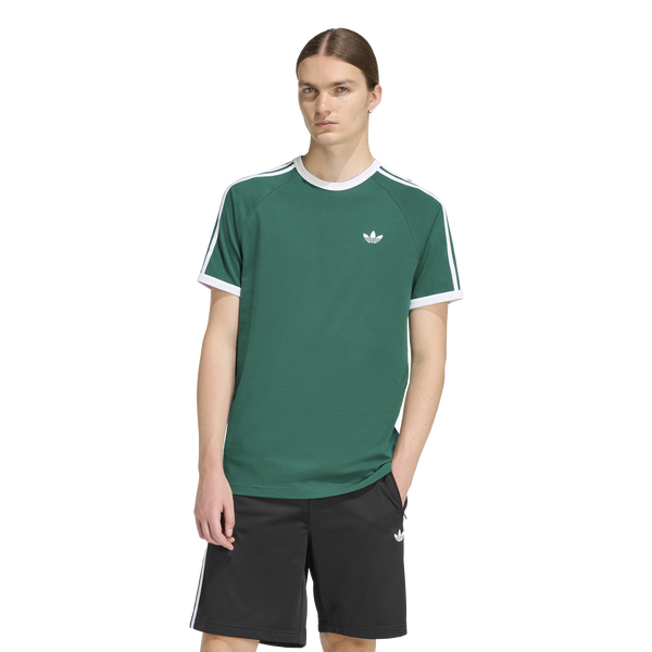 adidas 3-Stripes T-Shirt - Men's - Collegiate Green
