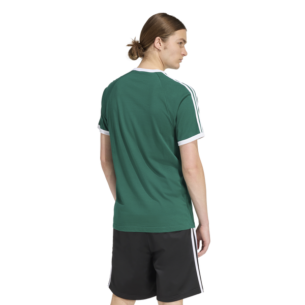 adidas 3-Stripes T-Shirt - Men's - Collegiate Green - Image 2