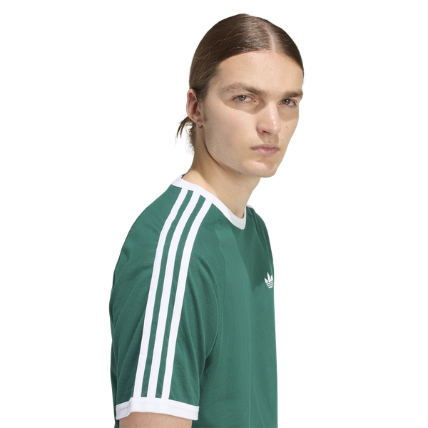 adidas 3-Stripes T-Shirt - Men's - Collegiate Green - Image 4