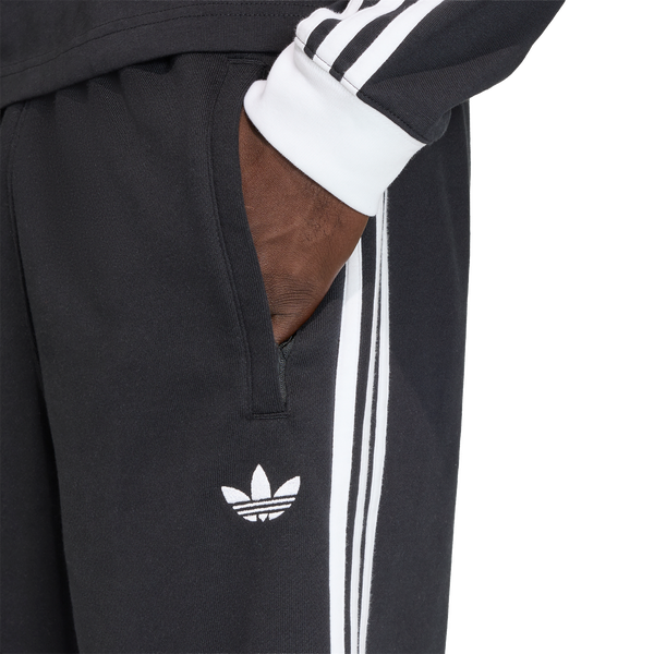 adidas Originals adicolor 3-Stripes Shorts - Men's - Black - Image 3