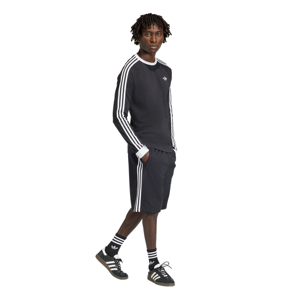 adidas Originals adicolor 3-Stripes Shorts - Men's - Black - Image 5