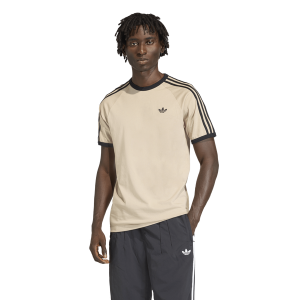 adidas 3-Stripes T-Shirt - Men's - Khaki/Black
