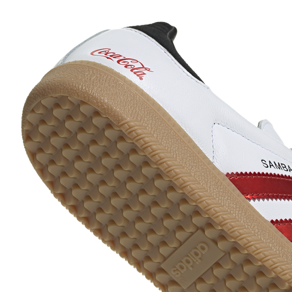 adidas Samba Coca Cola - Men's - Red/White - Image 6