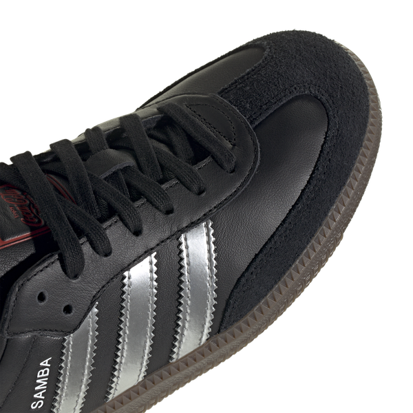 adidas Samba Coca Cola - Men's - Silver/Black - Image 7