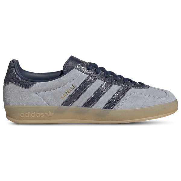 adidas Originals Gazelle - Men's - Halo Silver/Night Indigo/Gum