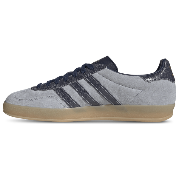 adidas Originals Gazelle - Men's - Halo Silver/Night Indigo/Gum - Image 2