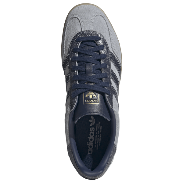 adidas Originals Gazelle - Men's - Halo Silver/Night Indigo/Gum - Image 4