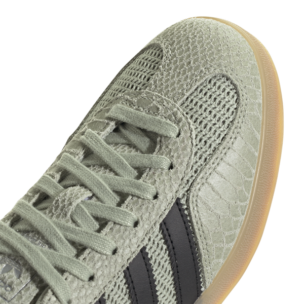 adidas Originals Gazelle - Men's - Halo Green/Core Black/Gum - Image 6