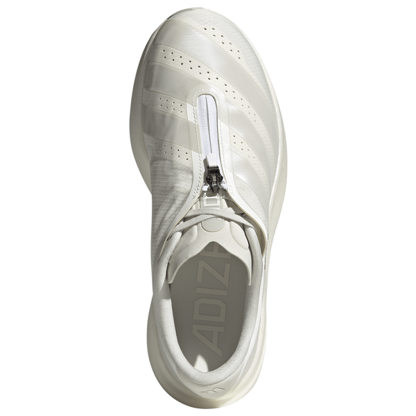 adidas adizero Evo SL Zipper - Women's - Core White/Zero Met/Orbit Grey - Image 4