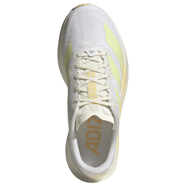 adidas adizero Evo SL Woven - Women's - Footwear White/Ice Tangerine/Off White - Image 4