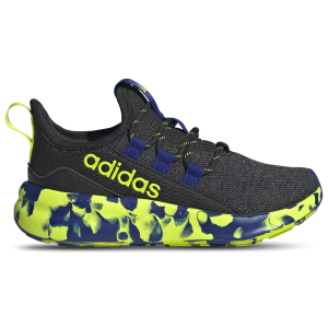 adidas Lite Racer Adapt 8.0 Elastic Lace - Boys' Grade School - Core Black/Solar Slime/Mystery Ink