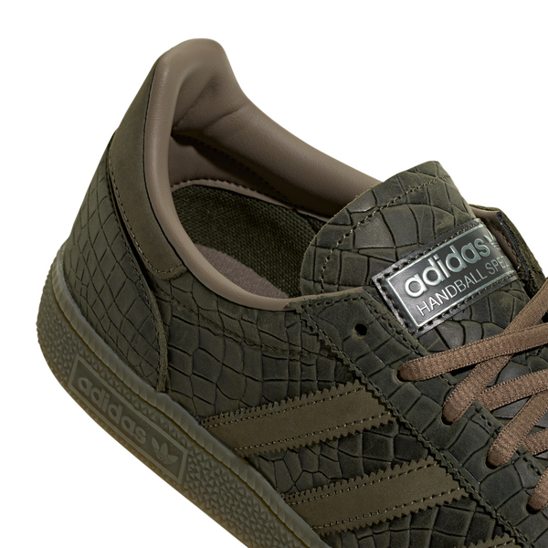 adidas Originals Handball Spezial - Men's - Olive Strata/Night Cargo/Blanch Brown - Image 6