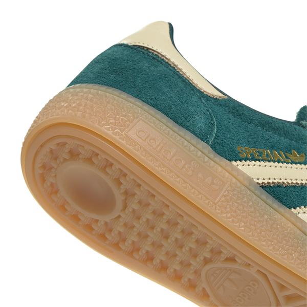 adidas Originals Handball Spezial - Women's - Rich Green/Gold Met/Warm Vanilla - Image 6